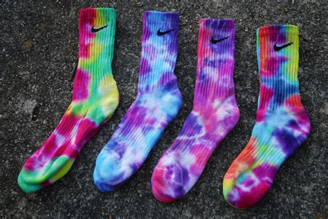 nike tie dye socks diy